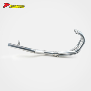 Nouveau système d'échappement complet monobloc en aluminium argenté FORSOUND <span class=keywords><strong>Yamaha</strong></span> XJR, léger, résistant à la corrosion/à la rouille, augmentation de la puissance - Product Image 2