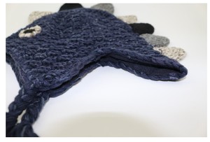 2019 bé <span class=keywords><strong>handmade</strong></span> móc khủng long vành tai mũ cho mùa thu đông - Product Image 4