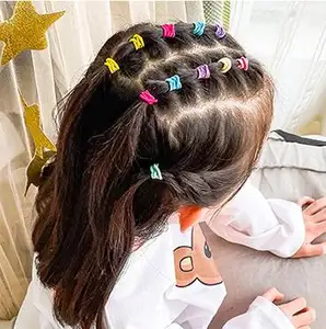 Children's tying hair trumpet hair tie girl head rope towel ring hair accessories