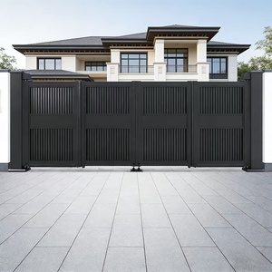 <span class=keywords><strong>Portail</strong></span> en alliage d'aluminium électrique, traité thermiquement, écologique et résistant aux intempéries, <span class=keywords><strong>prix</strong></span> usine, avec garantie de 5 ans pour les maisons - Product Image 1