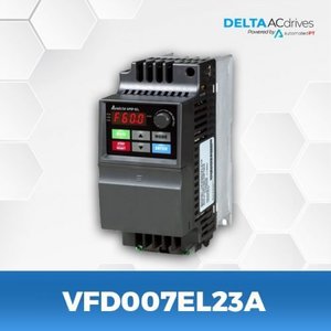 Variateur de fréquence VFD série EL 100% neuf VFD007EL23A 0.75KW 1HP 230V 4.2A en stock entrepôt - Product Image 5