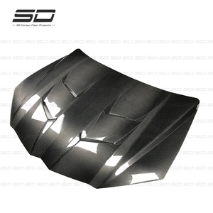 Capot avant de kit de carrosserie en carbone sec de style <span class=keywords><strong>SM</strong></span> de haute qualité pour Lamborghini URUS - Product Image 1