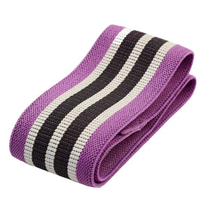 Bande de Résistance Élastique Violette Moyenne Antidérapante pour Exercices de Musculation, Remodelage des Fessiers, Yoga, Squats et Entraînement Physique - Product Image 1