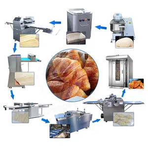 ORME vollautomatische Produktionslinie für Croissants Mini-Butter-Croissant-Ausrüstung einfache Bedienung