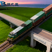 Agent logistique de Shenzhen, livraison directe DDP vers l'Europe, fret ferroviaire LCL surdimensionné, transitaire en Chine, service de transport ferroviaire LCL