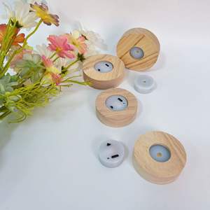 Lámpara Redonda Creativa Iluminada con LED, Decoración para el Hogar, Funciona con Interruptor, Cristal Glaseado, Luz Blanca Cálida, Estilo Moderno Minimalista - Product Image 4