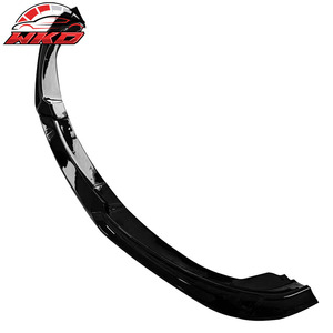 Compatible con Hyundai Genesis Coupe 2010-2012, Estilo KS, Labio de Parachoques Delantero, Negro Brillante - Product Image 4
