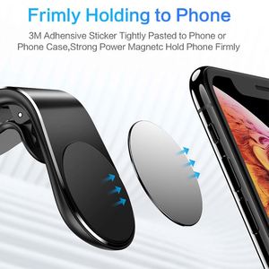 SYW Strong Magnet L Shaped <b>Car</b> Air Vent <b>Clip</b> Grip Soportes Para De Porta Celular Stents Cellphone Magnetic Phone Mobile Holder - Product Image 2