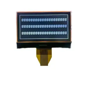 Fabrika fiyat 128*64 monokrom Dot Matrix COG LCD ekran grafik dflcd LCD modülü özel segmentli lcd ekran lcd ekran