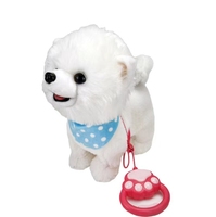 Nouveauté 2025 : Jouets en peluche interactifs personnalisés (chiens et chats) qui parlent, chantent et marchent – Cadeaux pour enfants en coton PP – Offre spéciale entreprise