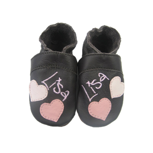Scarpine per bambini con nome Cuore - Product Image 1