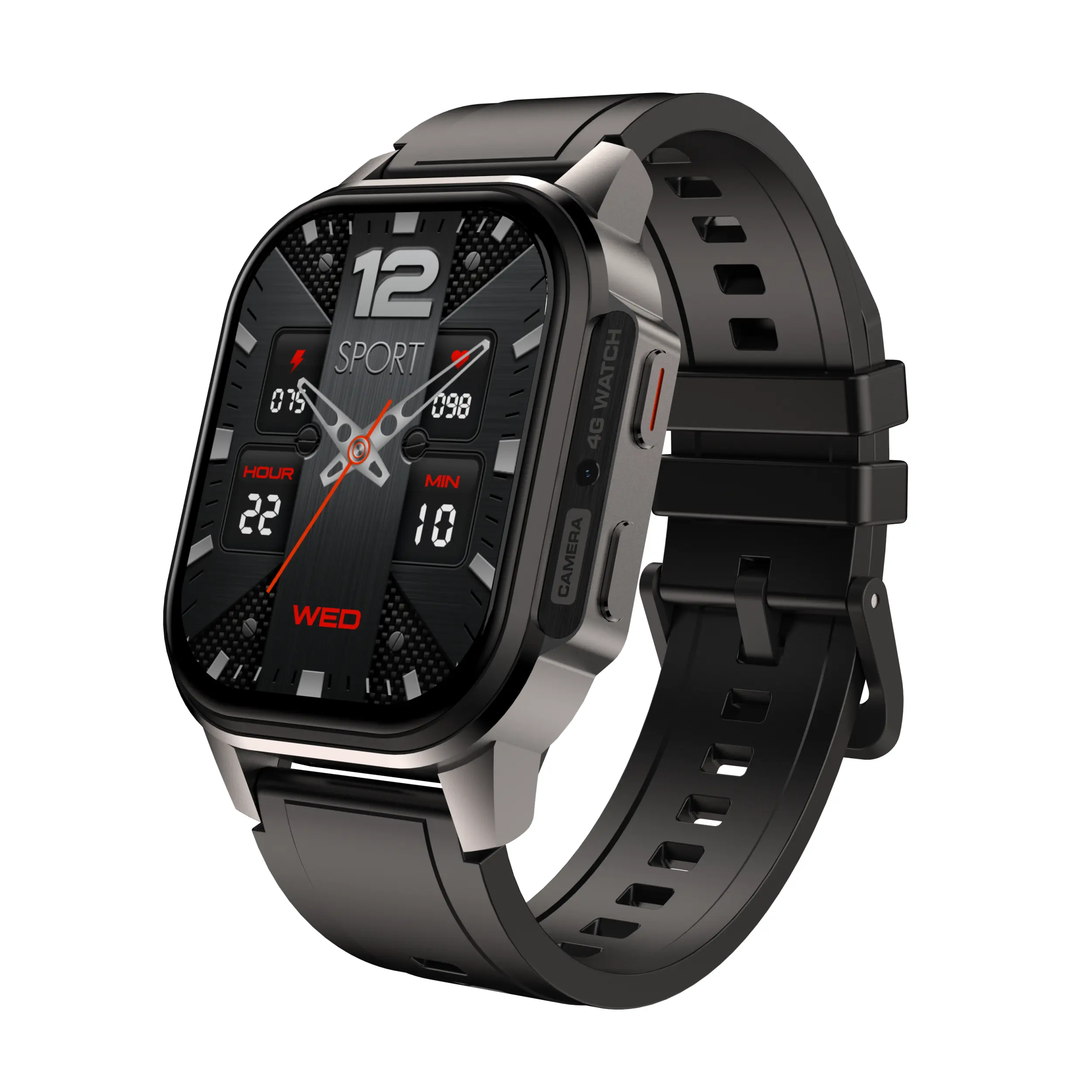 2024 DM62 2G + 16Gb Android Wifi çift Bt çağrı Chatgpt S9 Smartwatch 2.13 inç Amoled ekran S9 akıllı saat Gps PK Dt Ultra 2 ile