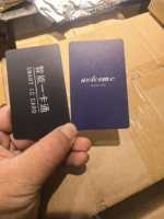 Tarjeta de Visita NFC Personalizada con Impresión, 13.56MHz NTAG213/215/216, Tarjeta Inteligente RFID de PVC para Control de Acceso a Habitaciones de Hotel, Resistente al Agua