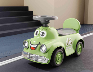 Auto Giocattolo Cavalcabile per Bambini in Plastica ABS con Scivolo e Maniglione, per Età 2-4 Anni, Azionamento a Pedale, Unisex, Ottimo Prezzo - Product Image 1