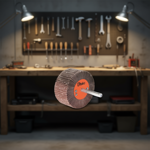 Ttake Abrasive Flap <b>Wheel</b> 60x30 Mm 240 Grit 6 Mm Shaft For <b>Grinding</b> - Product Image 3