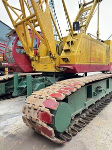 Matériel de construction d'occasion : Grue sur chenilles Kobelco 7090 de 90 à 100 tonnes avec flèche télescopique à treillis et jibs de déplacement à vendre - Product Image 4