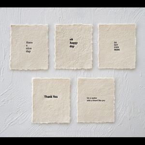 Papier aquarelle en coton 300 g/m² en gros, bords festonnés, texturé, pour croquis, peinture à l'eau, dessin, Saint-Valentin - Product Image 5