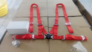 佳贝尔3英寸4点快速释放定制彩色赛车线束安全带汽车安全带 - Product Image 6