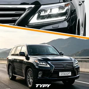 Feux de voiture TYPY pour Lexus LX570, phares 2009-2015, projecteur LED, feux de jour, accessoires automobiles - Product Image 2