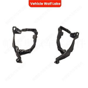 Bezels de phares antibrouillard pour véhicule Wolf Lake, pour Ford Mustang GT 50 Years Limited Edition 2015-2017, matériau ABS - Product Image 2