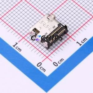 UC05-2B24F00P11 USB Connector SMD Connector ( Connector Type: Type-C )( Gender: Female )( Mounting Type: Horizontal Mount ) - Product Image 2