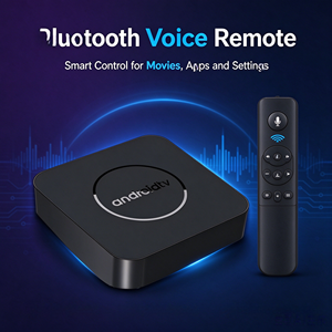 Boîtier <span class=keywords><strong>TV</strong></span> Android Q3PRO Allwinner H313 Lecteur multimédia 4K Ultra HD avec télécommande vocale Bluetooth - Product Image 5