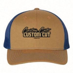 Casquette unisexe personnalisée avec logo brodé, style décontracté, visière incurvée, en tissu éponge de coton, motif lettres imprimées, style gaufré - Product Image 1