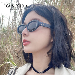 Danda Cat Eye Sunglasses S23101 Polarized UV400 Women Fashion Travel Sun Protection <b>Grey</b> <b>Frame</b> TAC Lens - Product Image 4