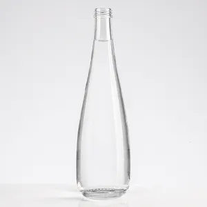 In Voorraad 500Ml Water Glazen Fles Voor Drank 700Ml Whisky Glazen Fles