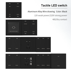 <strong>Automation</strong> Smart Touch Panel Electrical Switch Socket Home Device for <strong>Design</strong> - Product Image 4