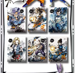 Cartes de collection SHANGYOU <span class=keywords><strong>Dragon</strong></span> Balls Anime, cartes à <span class=keywords><strong>collectionner</strong></span> DBZ, cartes à peler, cartes à jouer, cartes illustrées pour enfants, jouets cadeaux - Product Image 5