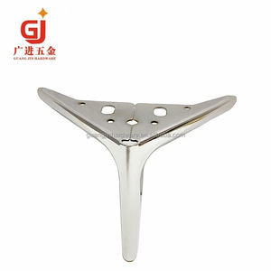 12 CM di alta metallo oro gambe divano nero cromato <span class=keywords><strong>mobili</strong></span> <span class=keywords><strong>piedini</strong></span> <span class=keywords><strong>per</strong></span> pranzo <span class=keywords><strong>cucina</strong></span> <span class=keywords><strong>per</strong></span> lato TV tavolo tavolo triangolo in ferro - Product Image 3