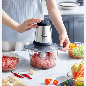 Hachoir à viande électrique Midea 1-3L en acier inoxydable multifonction pour usage domestique en cuisine - Product Image 3