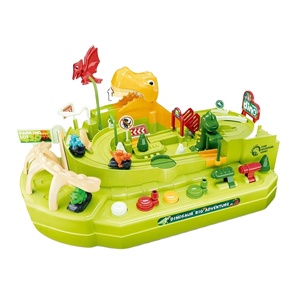 SY Table de jeu interactive enfants aventure fente <span class=keywords><strong>voiture</strong></span> ensemble piste jouets <span class=keywords><strong>Garage</strong></span> Parking <span class=keywords><strong>dinosaure</strong></span> course piste <span class=keywords><strong>voiture</strong></span> aventure jouets - Product Image 1