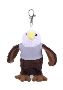 Portachiavi con portachiavi in peluche con peluche peluche con animale morbido con portachiavi in peluche con aquila in peluche - Product Image 4