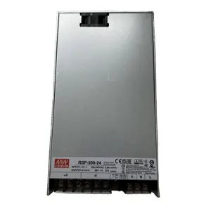 मतलब अच्छी तरह से 500W एकल उत्पादन पीएफसी समारोह के साथ RSP-500-24