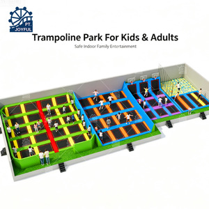 Equipo de Parque de Diversiones Comercial Interior Personalizado de Gran Tamaño con Parque de Trampolines Interior de Alta Seguridad para Niños - Product Image 1