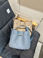 Sac Hobo Femme en Cuir de Vachette Litchi Artisan Togo, Doublure Entièrement en Cuir, Chic Parisien, Idéal pour les Trajets Quotidiens, Boutique Européenne, Vendeur de Détail