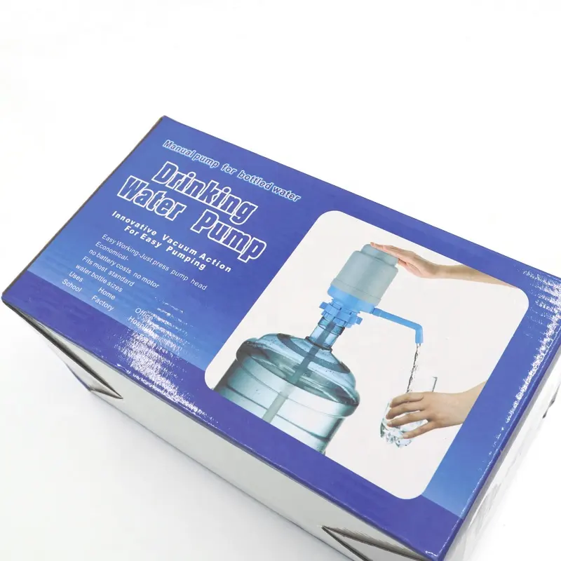 مضخة مياه بلاستيكية عالية الجودة تعمل بالضغط اليدوي للشرب 5 جالون مضخة موزع زجاجة ماء 20 لتر زجاجة ماء