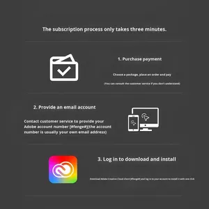 Software Aziendale Originale 2025 per Adobe Creative Cloud Pacchetto Famiglia per Mac e Win/M4 con <span class=keywords><strong>Abbonamento</strong></span> e Attivazione Ps Ai - Product Image 3
