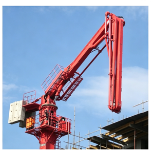 Nuova Attrezzatura per Costruzioni in Calcestruzzo per Edifici Alti: Braccio di Pompaggio HGT51 con Raggio Massimo di Pompaggio di 51m per Costruzioni di Grattacieli - Product Image 4