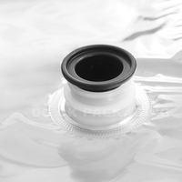 Distributeur de sacs BIB aseptiques personnalisés avec logo, 3L, 5L, 10L, 15L, 20L, pour café, vin, jus, eau, liquides, sac en boîte en plastique avec valve