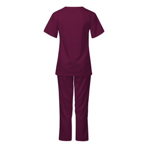 Tenues d'hôpital unisexes grande taille, uniformes d'infirmière, tissu extensible, tenues médicales d'infirmière, tissu tricoté - Product Image 6