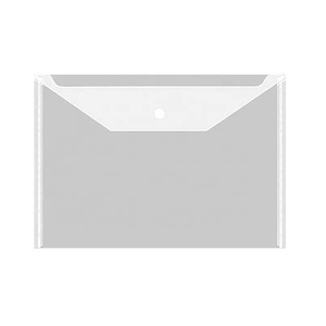 Giá rẻ tùy chỉnh in Nhựa PP phong bì Pocket Ví trường thư mục tài liệu A4 rõ ràng tập tin Bag với Snap Nút thư mục - Product Image 6