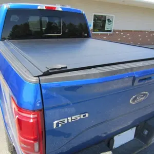 Roller Lid Shutter Pickup Truck Bed Cover Hard Aluminum Retractable Tonneau Cover For 2014-2022 Dodge Ram With Ram Box 5.7ft