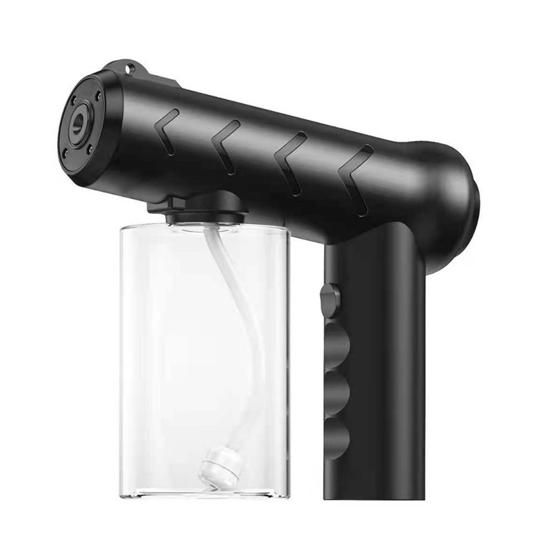2021 New Rechargeable Wireless Fogger Machine Nano Spray Gun Handhold Blue Ray Cordless Atomization Disinfections Spray Gun