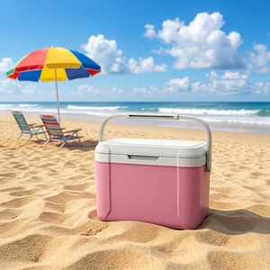 Glacière <span class=keywords><strong>de</strong></span> camping isotherme portable, robuste, avec poignée, capacité 5 litres, en PU, pour le déjeuner, la plage, les boissons, les voyages - Product Image 4