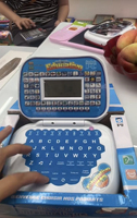 Machine d'apprentissage pour enfants avec tablette, jouets éducatifs précoces en français et en anglais, tablette pour lire et écrire