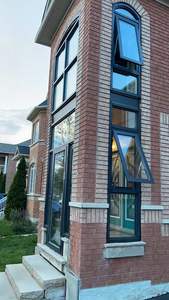 Ventana moderna para el hogar, doble triple acristalamiento, Master's Hurricane Impact, toldo abatible de aluminio insonorizado para aislamiento térmico - Product Image 4