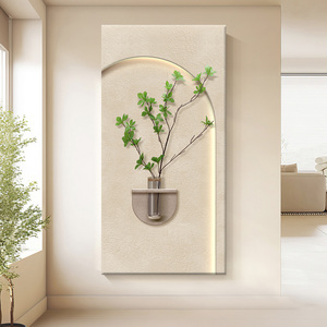 Cuadro Decorativo <span class=keywords><strong>de</strong></span> Pared para Oficina, <span class=keywords><strong>Arte</strong></span> <span class=keywords><strong>de</strong></span> Arenisca, Decoración del Hogar, Pinturas que Imparten un Significado Profundo, Pintura Decorativa LED que Emite Luz - Product Image 1